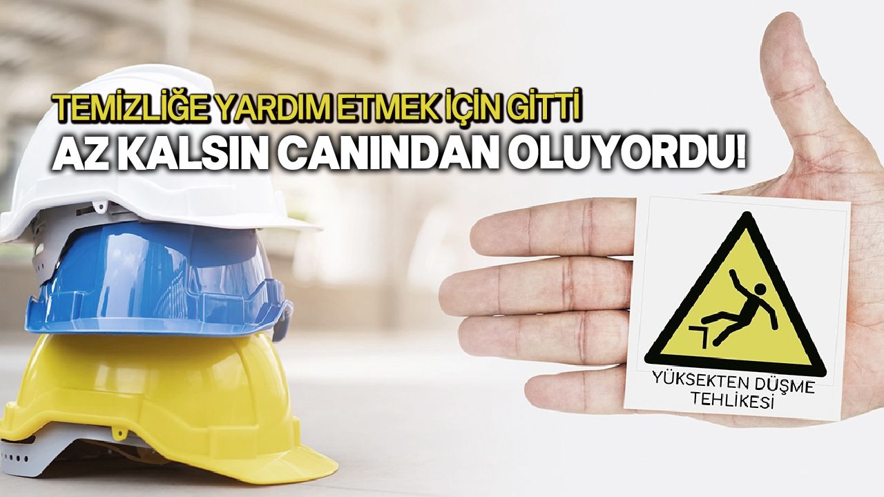 Alayköy'de Ağıllar bölgesinde iş kazası!