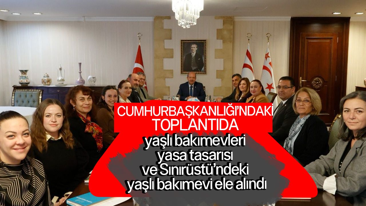 Cumhurbaşkanı Ersin Tatar’a gelinen aşama hakkında bilgi verdi