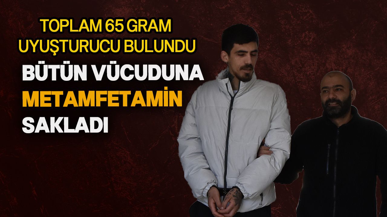 Ercan Havaalanında yakalanan uyuşturucu taciri tutuklandı