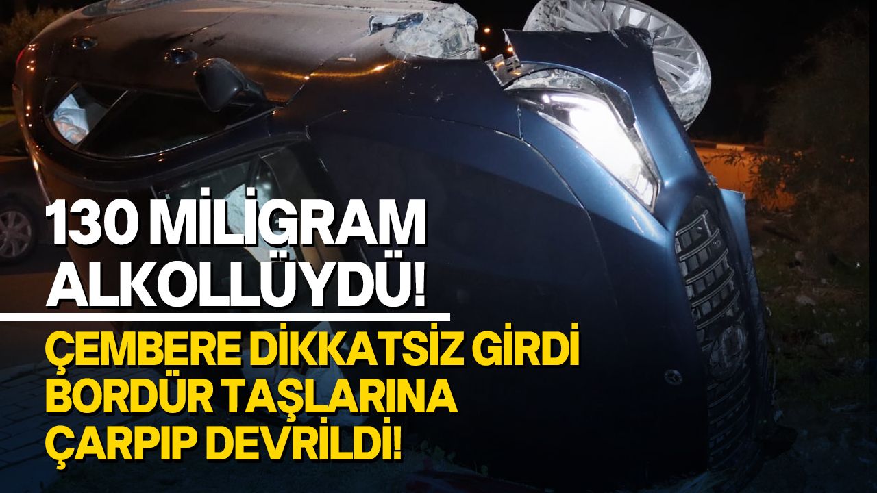 Girne-Alsancak Çevreyolu'nda korkunç kaza!