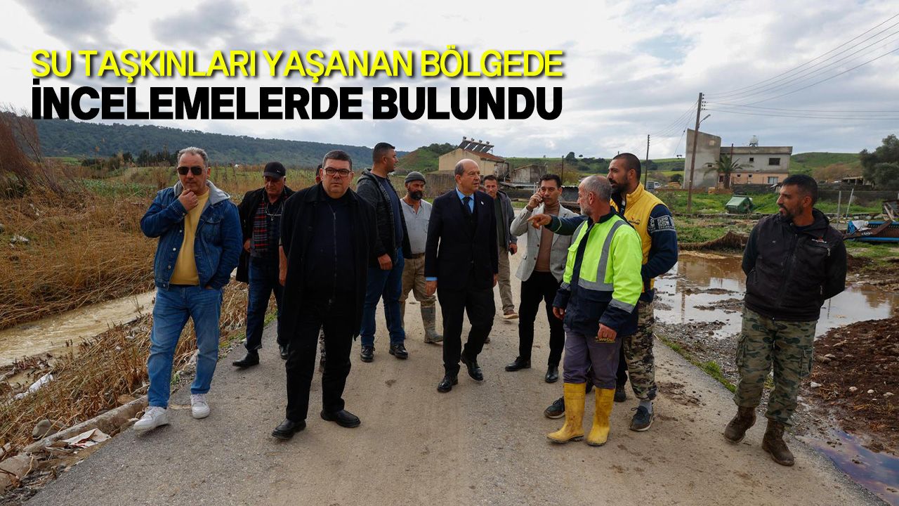 Cumhurbaşkanı Ersin Tatar, Geçitköy’ü ziyaret etti