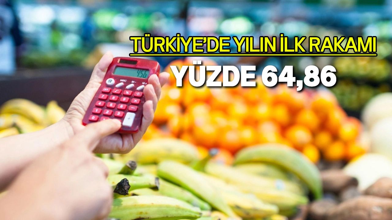TÜİK, ocak ayı enflasyon verilerini açıkladı