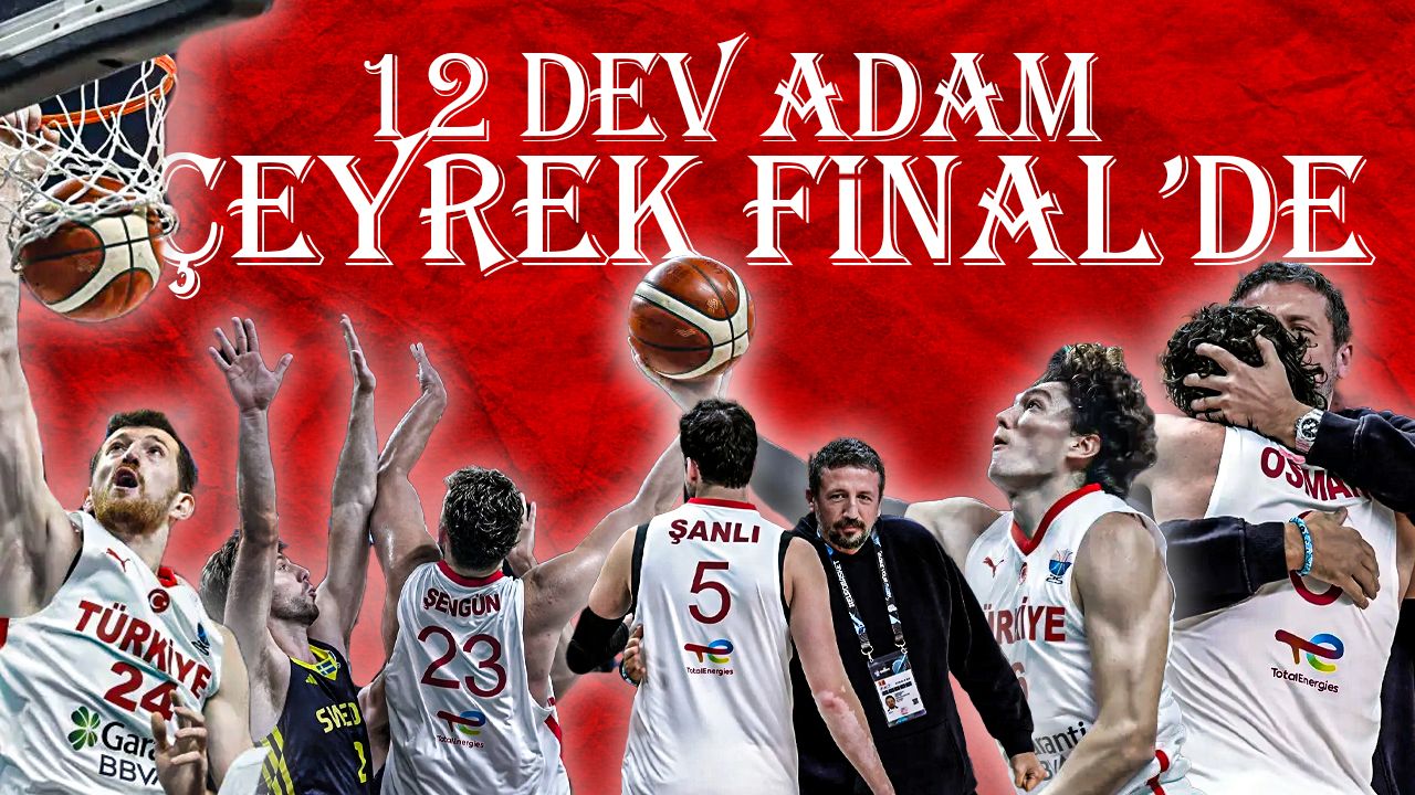 Türkiye, EuroBasket 2025 Son 16 Turunda İsveç'i 85-79 Yenerek Çeyrek Finale Yükseldi