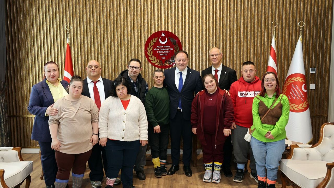 Meclis’te Down Sendromu farkındalığı: Gençler Genel Kurul’a katıldı