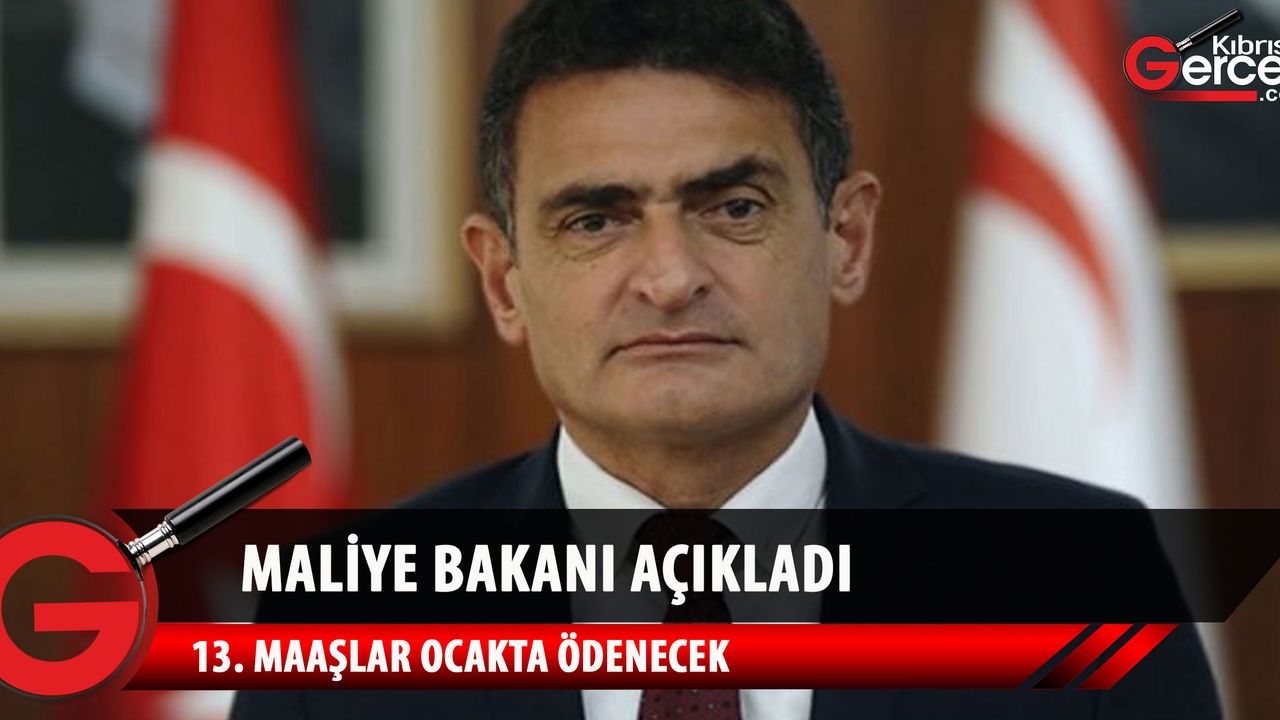 Maliye Bakanı Dursun Oğuz 13. maaşları ile ilgili açıklama  yaptı