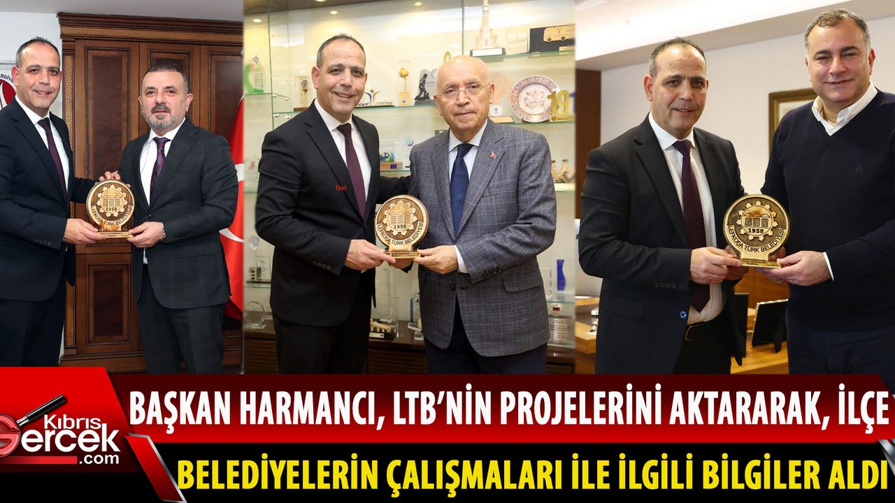 Harmancı, Ankara’da üç ilçe belediye başkanlarıyla görüştü