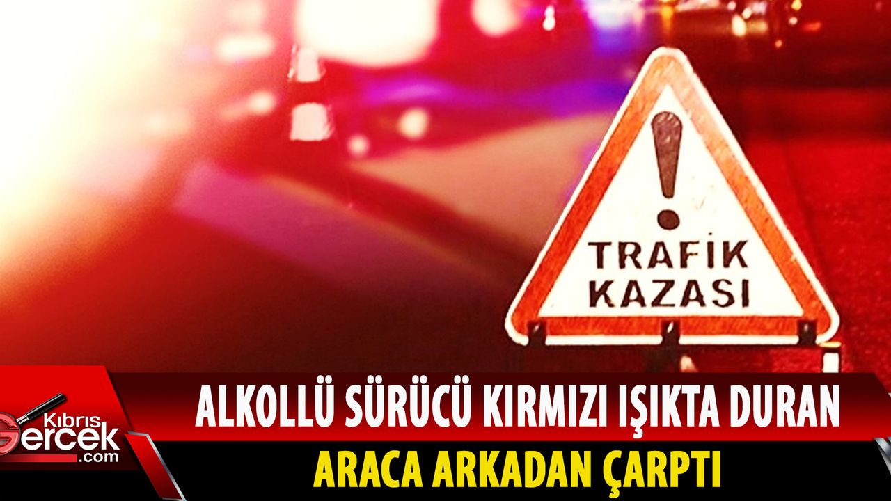 Girne - Alsancak Çevre Yolu'nda kaza, 2 yaralı!