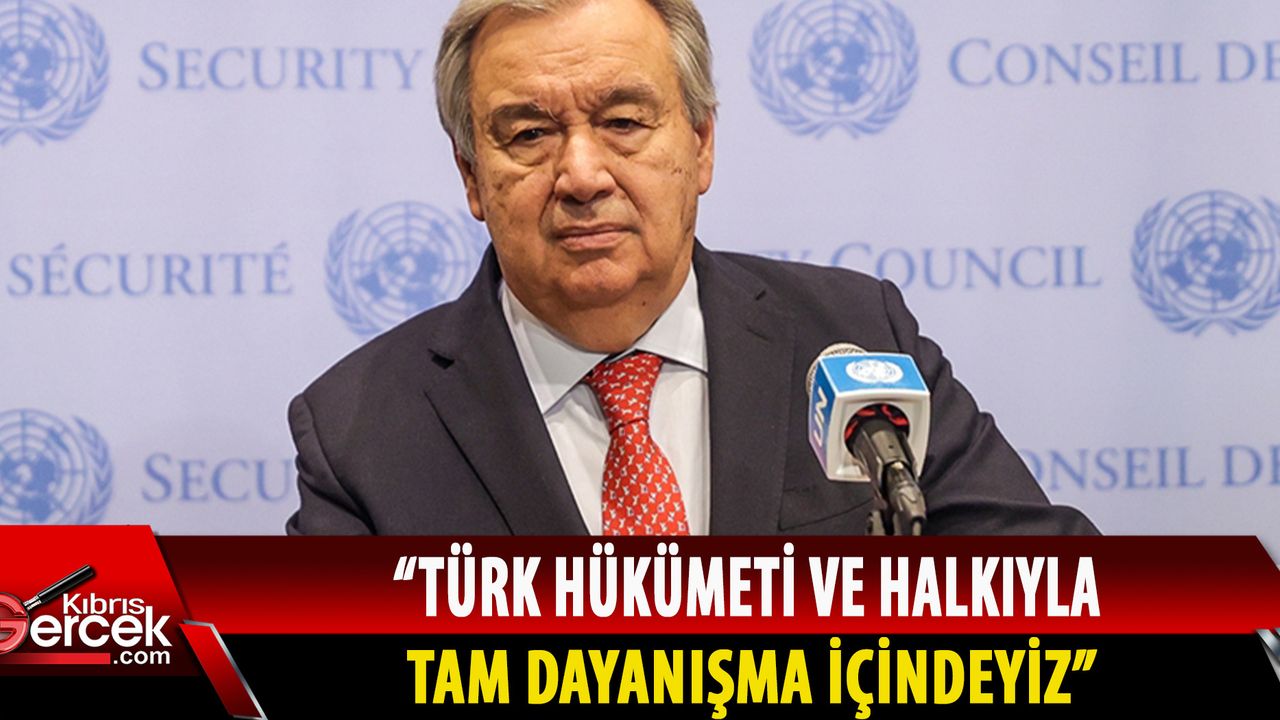 BM Genel Sekreteri Guterres, terör örgütü PKK'nın Ankara'daki terör saldırısını kınadı