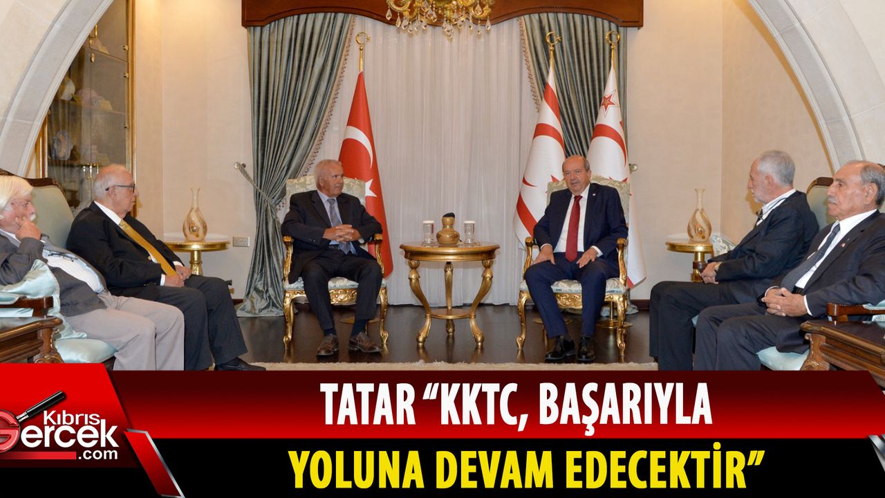 Cumhurbaşkanı Tatar, Beşparmak Düşünce Grubu heyetini kabul etti