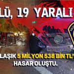 Son bir haftanın trafik bilançosu ağır...
