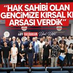 Başbakan Ünal Üstel, Kırsal Kesim Arsası Hak Sahipliği Arsa Dağıtım Törenine Katıldı