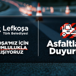 Özker Özgür Caddesi’nde asfaltlama çalışması: Sürücülere uyarı