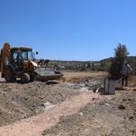 Kalecik'te rekreasyon alanı yapımı başladı