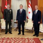 Ünal Üstel, yeni KTBK ve GKK komutanlarını kabul etti