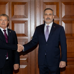 Başbakan Üstel, Hakan Fidan ile görüştü