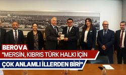 Maliye Bakanı Berova, Mersin Deniz Ticaret Odasına ziyarette bulundu