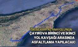 Karpaz - İskele Anayolu'nda asfaltlama yapılacak!