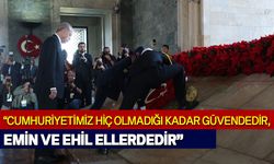 Erdoğan, Anıtkabir'i ziyaret etti