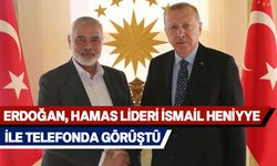 Erdoğan, İsmail Heniyye ile bir telefon görüşmesi gerçekleştirdi