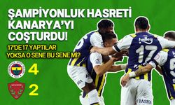 Fenerbahçe, Hatayspor'u 4-2 mağlup etti