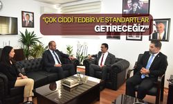 Gardiyanoğlu, Genç İş İnsanları Derneği yetkililerini kabul etti