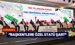 Harmancı, “100. Yıl Ankara Şehircilik Forumu" etkinliğine katıldı