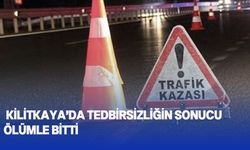 Kilitkaya köyünde tedbirsizlik sonucu trafik kazası oldu