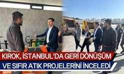 Çatalköy-Esentepe Belediye Başkanı Kırok, İstanbul’da kompost tesislerini inceledi