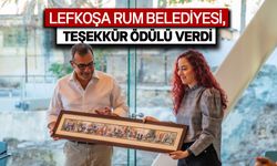 Lefkoşa Rum Belediyesi, Azimkâr'a teşekkür ödülü verdi