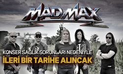 Yarınki etkinlik için yapılacak olan MadMax konseri iptal edildi