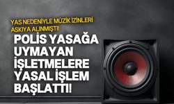 İzinsiz müzik yayını yapan işletmeye yasal işlem!