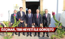 TBB heyeti, Kıbrıs Türk Belediyeler Birliği’ni ziyaret etti
