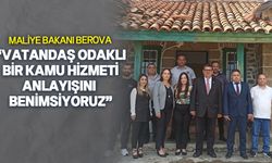 Özdemir Berova’ya ziyaretlerinde bakanlık bürokratları da eşlik etti