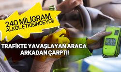 Hamitköy'de alkollü sürücü trafik kazasına sebep oldu!