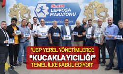 UBP Lefkoşa İlçe Başkanlığı, Şampiyon Melekler için Lefkoşa Maratonu’na destek verdi
