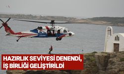 Sivil Savunma, Afet Yönetimi ve Müdahale Tatbikatı Girne'de yapıldı