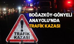 Boğazköy-Gönyeli anayolu'nda iki araç çarpıştı