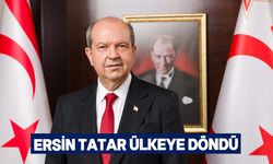Cumhurbaşkanı Tatar, Londra ve Türkiye temaslarının ardından ülkeye döndü