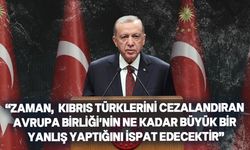 Erdoğan, Kabine Toplantısı'nın ardından açıklamalarda bulundu