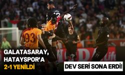 Galatasaray, ligin 12. haftasında Hatayspor'a mağlup oldu
