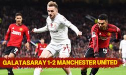 İlk yarı sonucu: Galatasaray 1-2 Manchester United