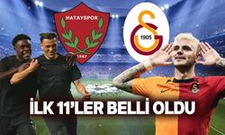 İki hoca da tüm kozlarını oynadı! Hatayspor-Galatasaray maçında ilk 11'ler belli oldu