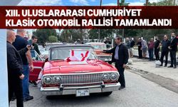 XIII. Uluslararası Cumhuriyet Klasik Otomobil Rallisi gerçekleşti