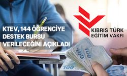 KTEV, 2023-2024 eğitim yılında 144 öğrenciye destek bursu verileceğini açıkladı