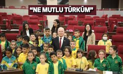 Akdoğan Dr. Fazıl Küçük İlkokulu öğrencileri Cumhuriyet Meclisi’ni ziyaret etti