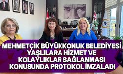 Mehmetçik Büyükkonuk Belediyesi, yaşlılar için iş birliği protokolü imzaladı