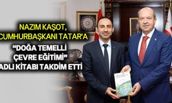 Tatar, çevre eğitimi uzmanı Doç. Dr. Nazım Kaşot’u kabul etti