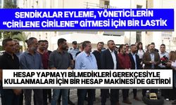 Kamuda örgütlü beş sendika, elektrik zammını protesto etti!