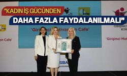 Sibel Tatar, “Girişimci Motivasyon Cafe” etkinliğinde konuştu