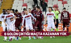 Trabzonspor, deplasmanda Sivasspor'la 3-3 berabere kaldı